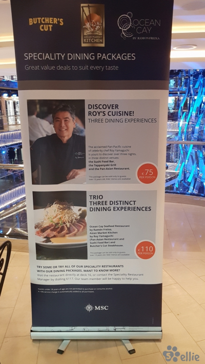 Specialty Dining Packages